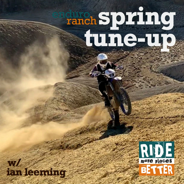 Dirtbiker and Instructor, Ian Leeming, does a long wheelie at Peach Valley near Montrose.