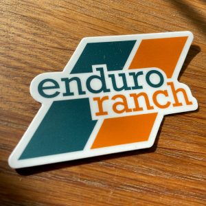 Dirtbike Swatch Logo Sticker from Enduro Ranch.